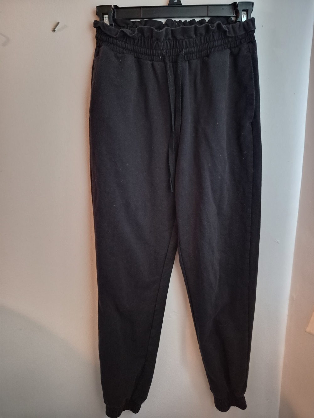 No Boundaries Black Elastic Waist Joggers